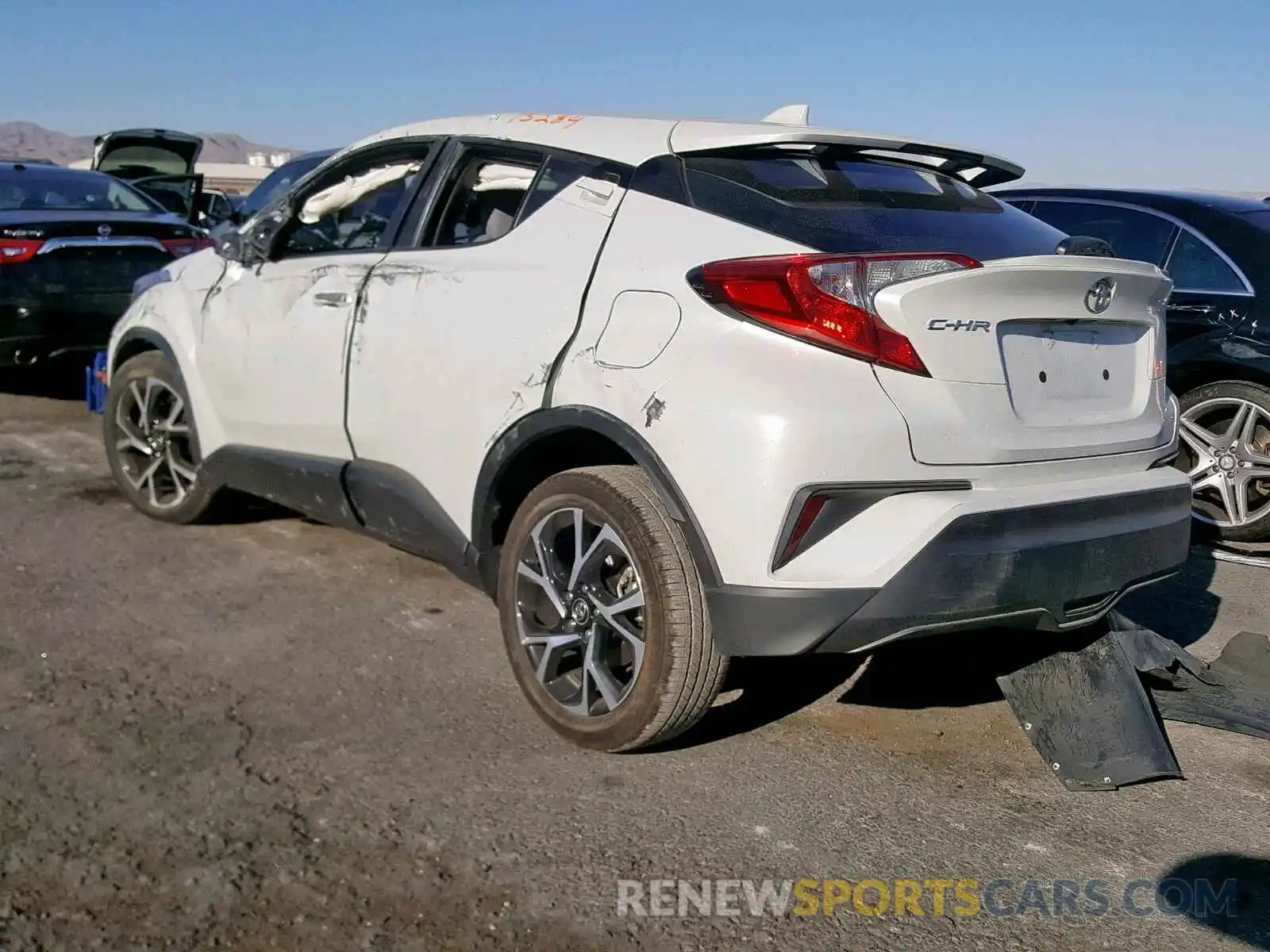 3 Photograph of a damaged car NMTKHMBX1KR080555 TOYOTA C-HR 2019