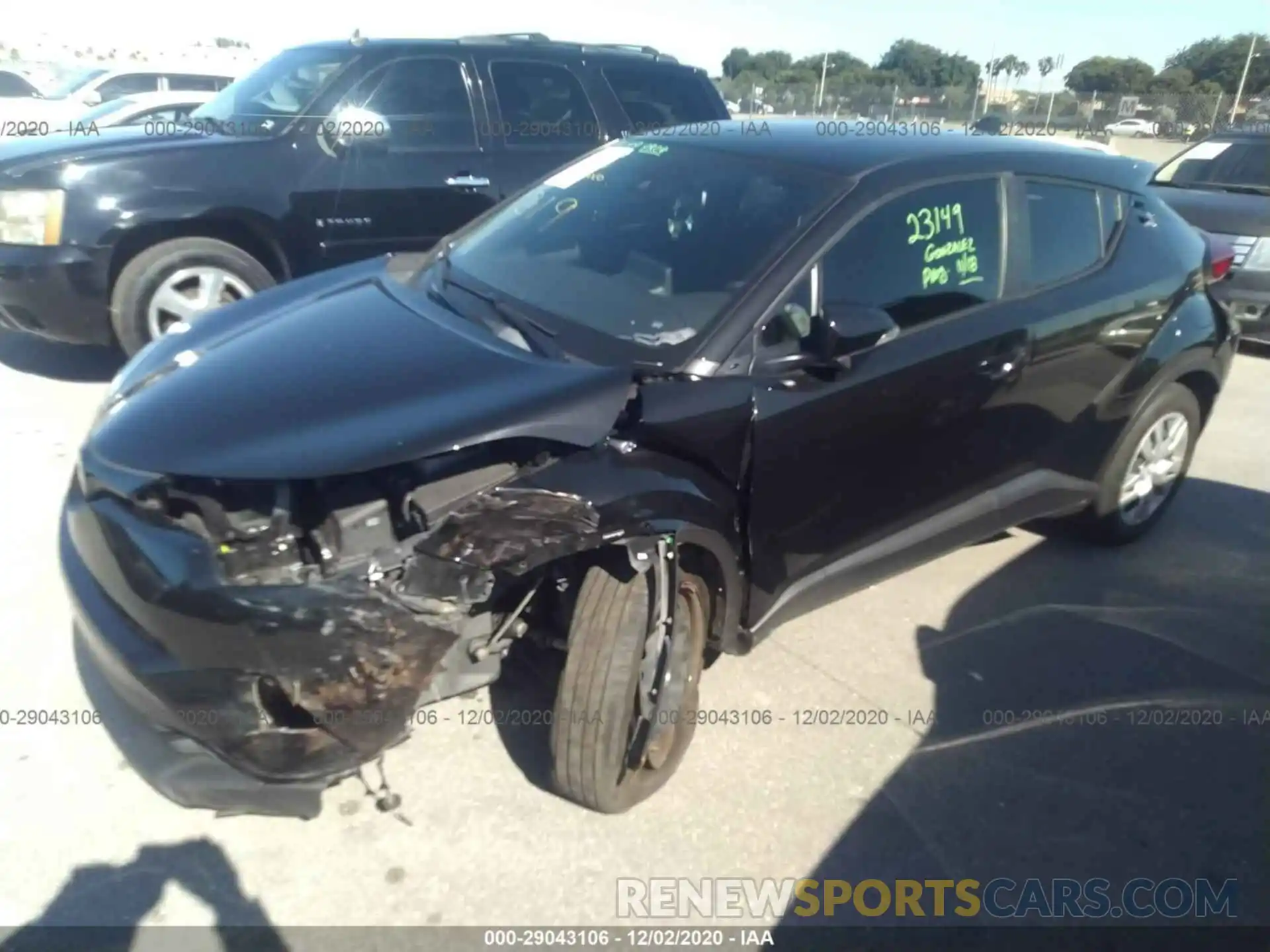 2 Photograph of a damaged car NMTKHMBX1KR081219 TOYOTA C-HR 2019