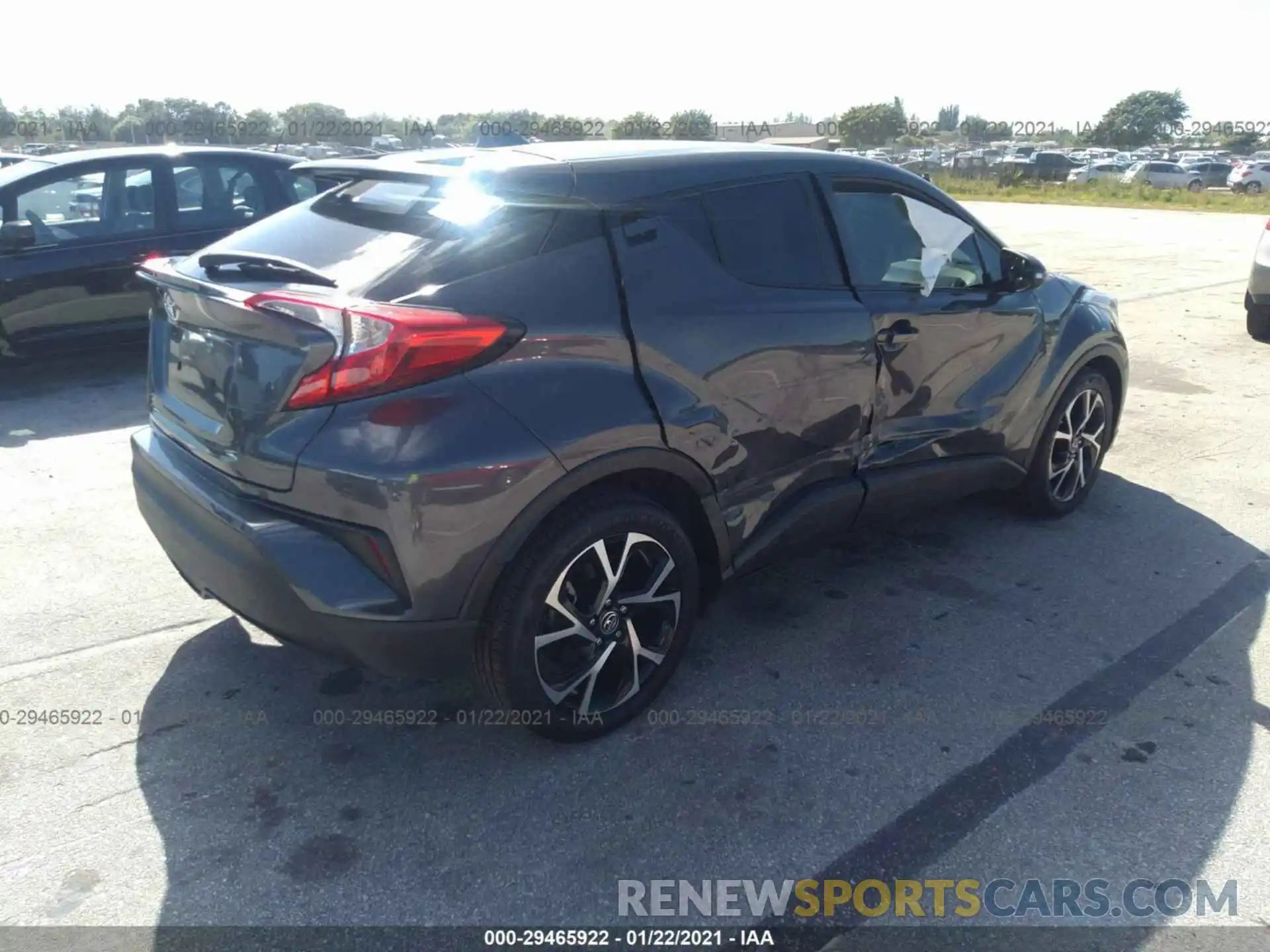 4 Photograph of a damaged car NMTKHMBX1KR082127 TOYOTA C-HR 2019