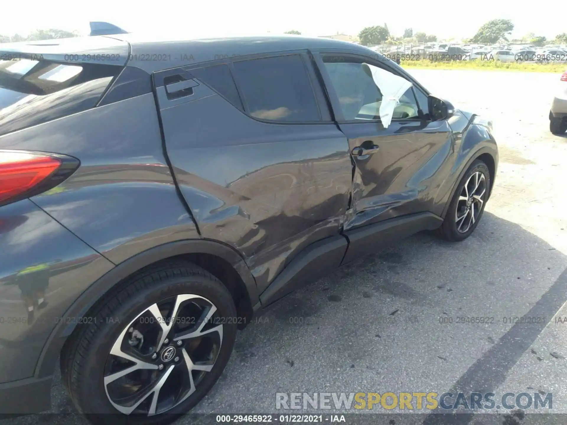 6 Photograph of a damaged car NMTKHMBX1KR082127 TOYOTA C-HR 2019