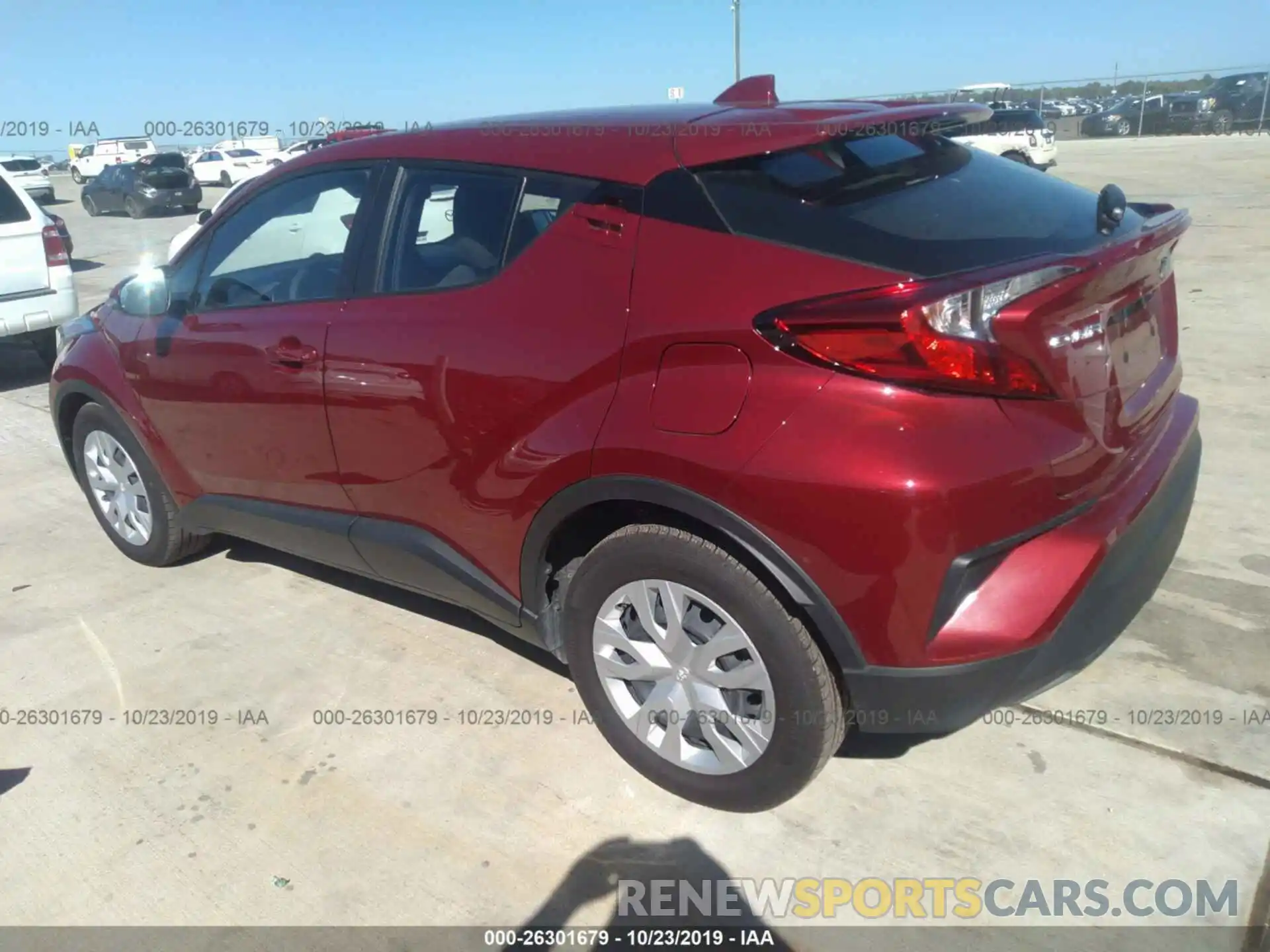 3 Photograph of a damaged car NMTKHMBX1KR082483 TOYOTA C-HR 2019