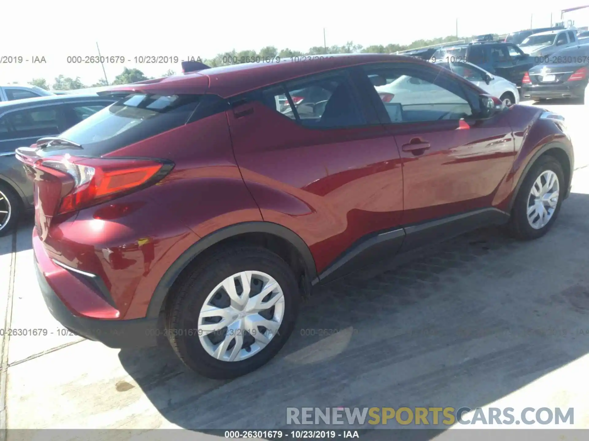 4 Photograph of a damaged car NMTKHMBX1KR082483 TOYOTA C-HR 2019