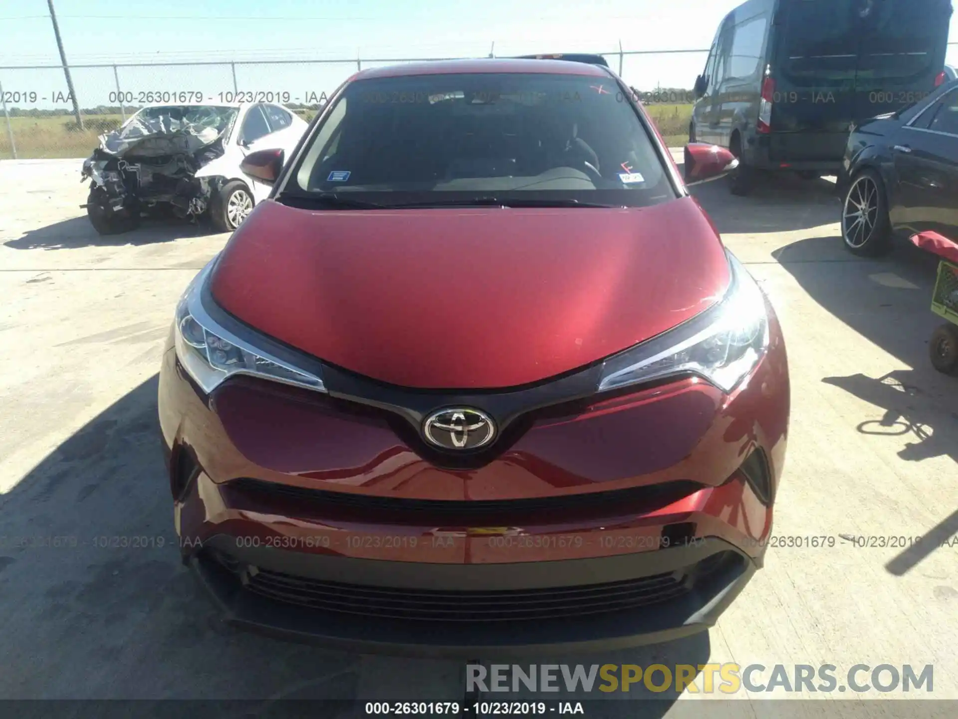 6 Photograph of a damaged car NMTKHMBX1KR082483 TOYOTA C-HR 2019