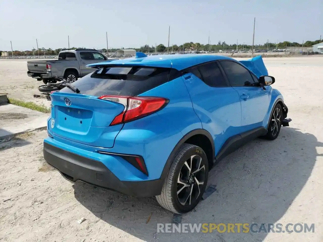 4 Photograph of a damaged car NMTKHMBX1KR082497 TOYOTA C-HR 2019