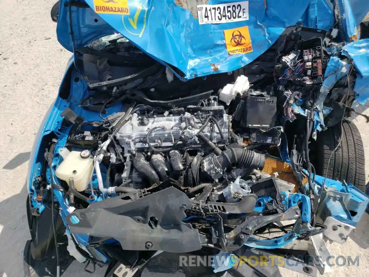 7 Photograph of a damaged car NMTKHMBX1KR082497 TOYOTA C-HR 2019