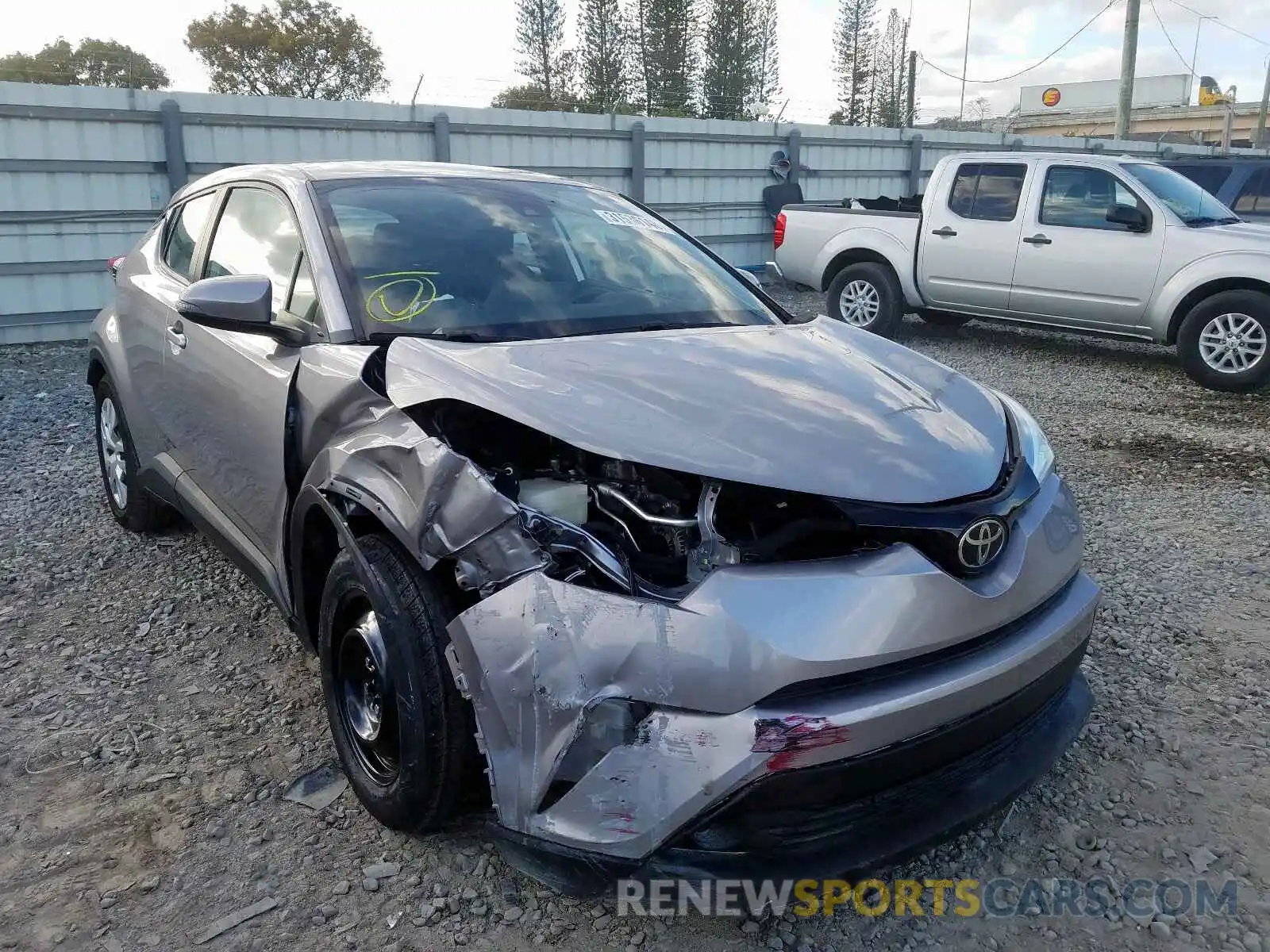 1 Photograph of a damaged car NMTKHMBX1KR083908 TOYOTA C-HR 2019