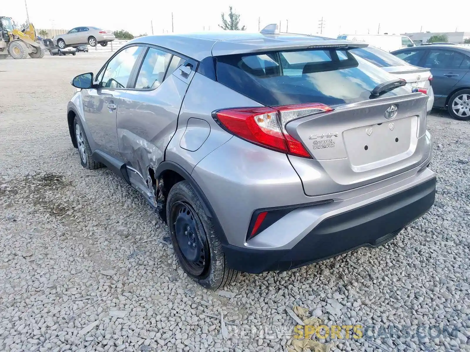 3 Photograph of a damaged car NMTKHMBX1KR083908 TOYOTA C-HR 2019