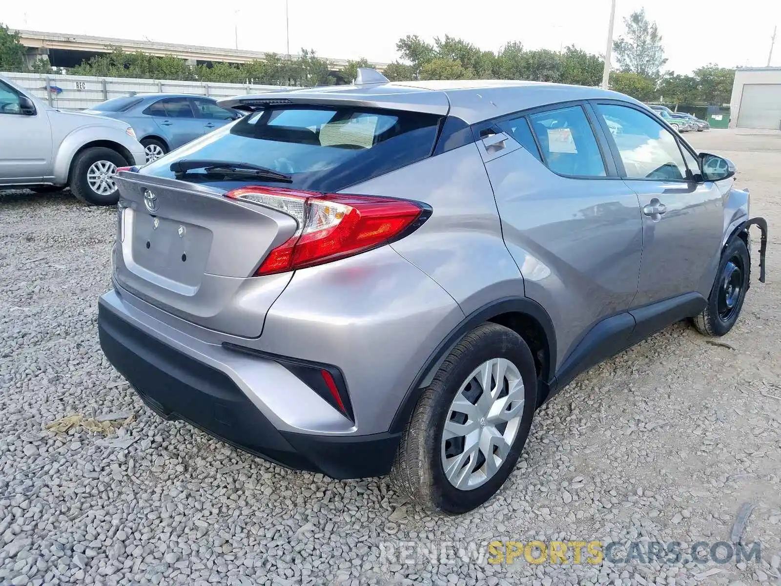 4 Photograph of a damaged car NMTKHMBX1KR083908 TOYOTA C-HR 2019