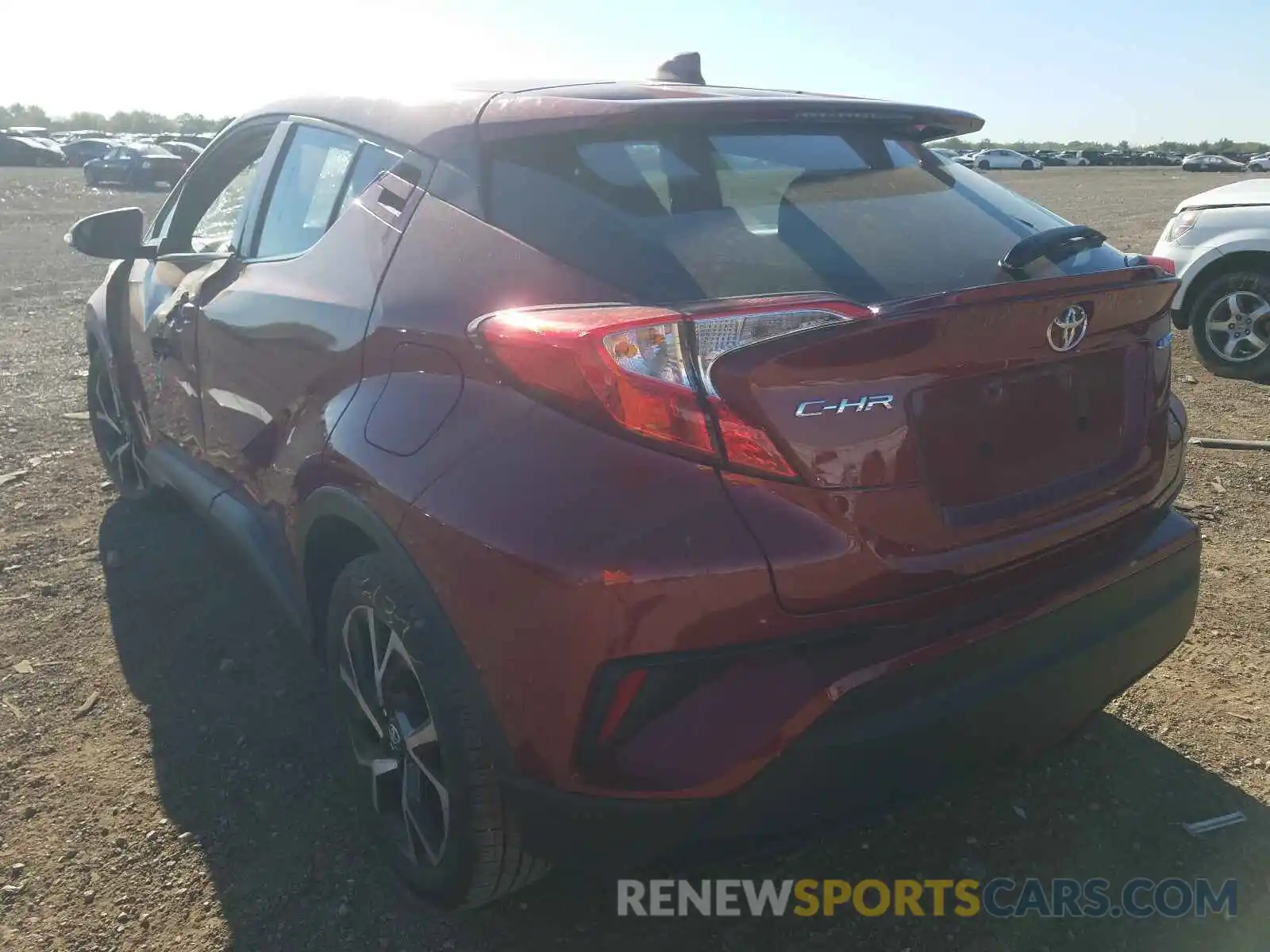 3 Photograph of a damaged car NMTKHMBX1KR084136 TOYOTA C-HR 2019