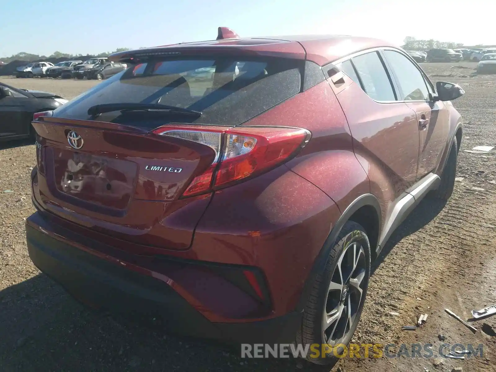 4 Photograph of a damaged car NMTKHMBX1KR084136 TOYOTA C-HR 2019