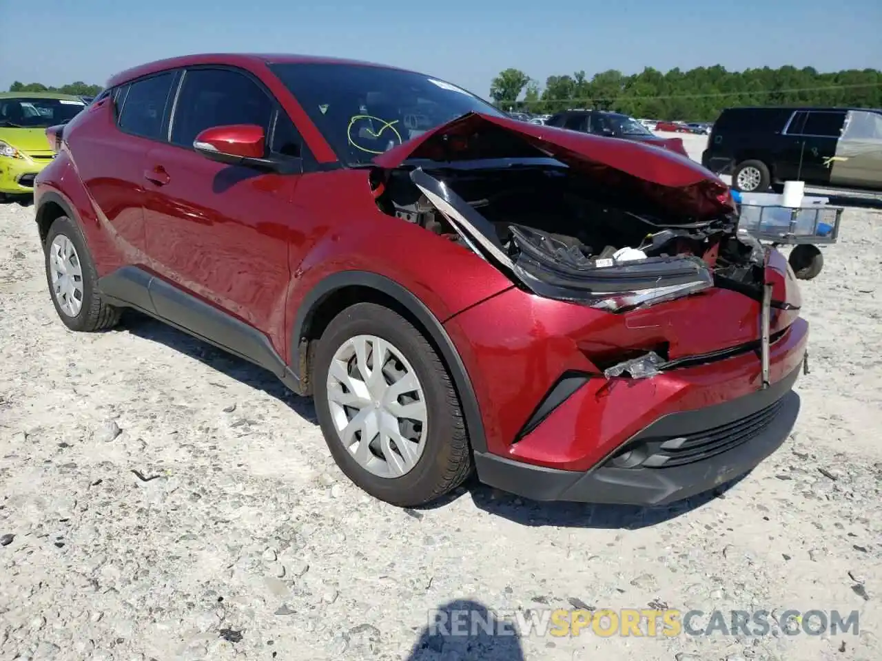 1 Photograph of a damaged car NMTKHMBX1KR085125 TOYOTA C-HR 2019