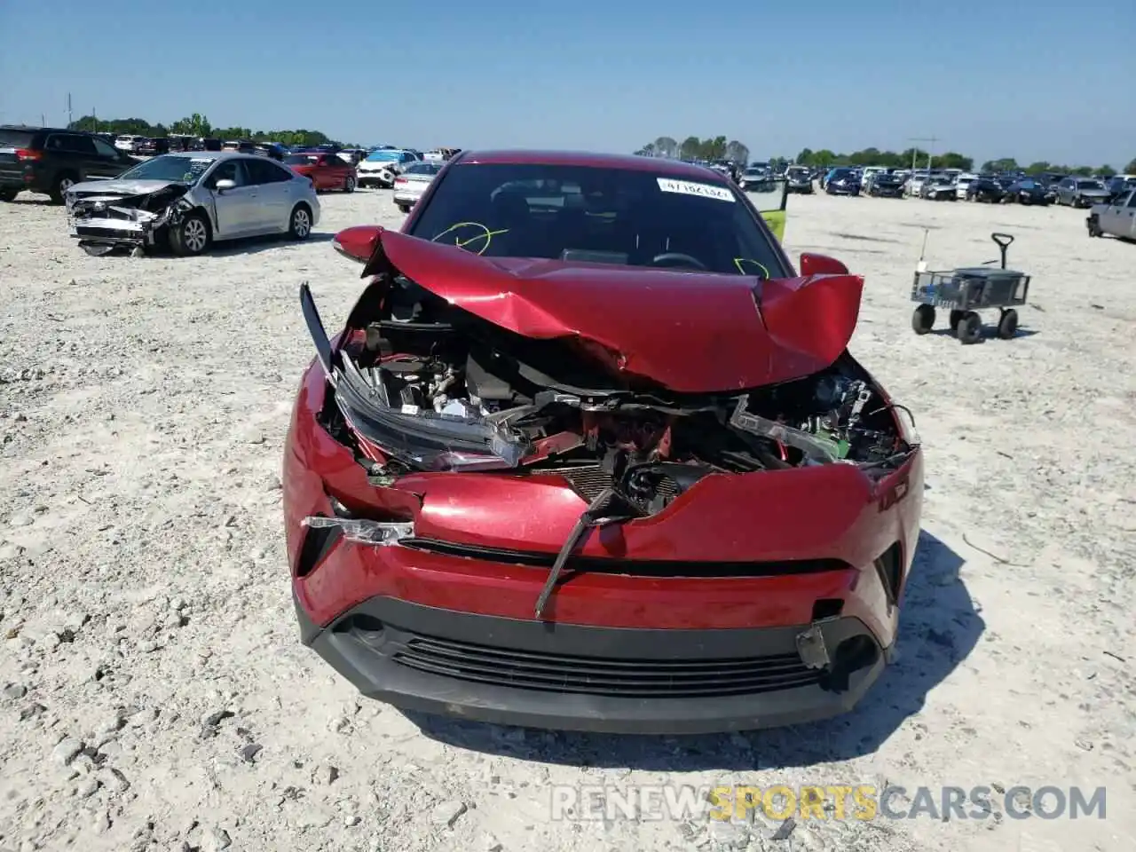 9 Photograph of a damaged car NMTKHMBX1KR085125 TOYOTA C-HR 2019