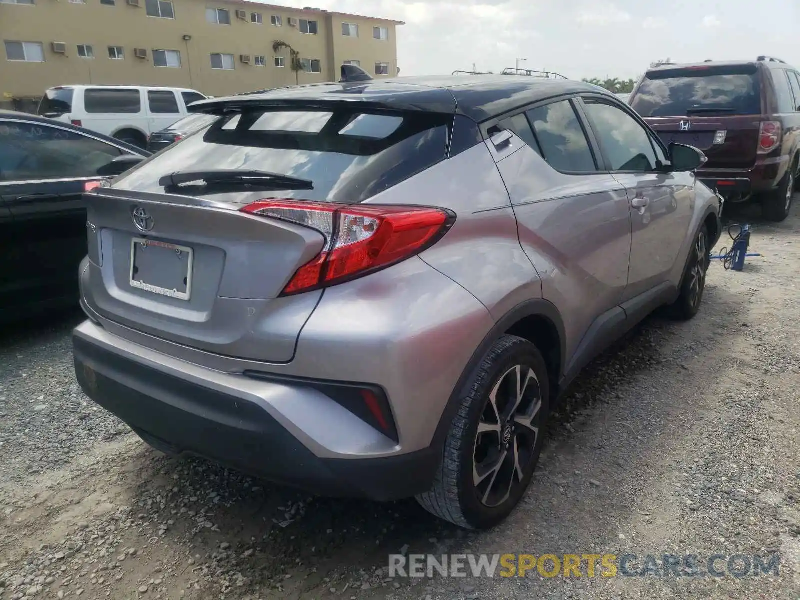 4 Photograph of a damaged car NMTKHMBX1KR085545 TOYOTA C-HR 2019