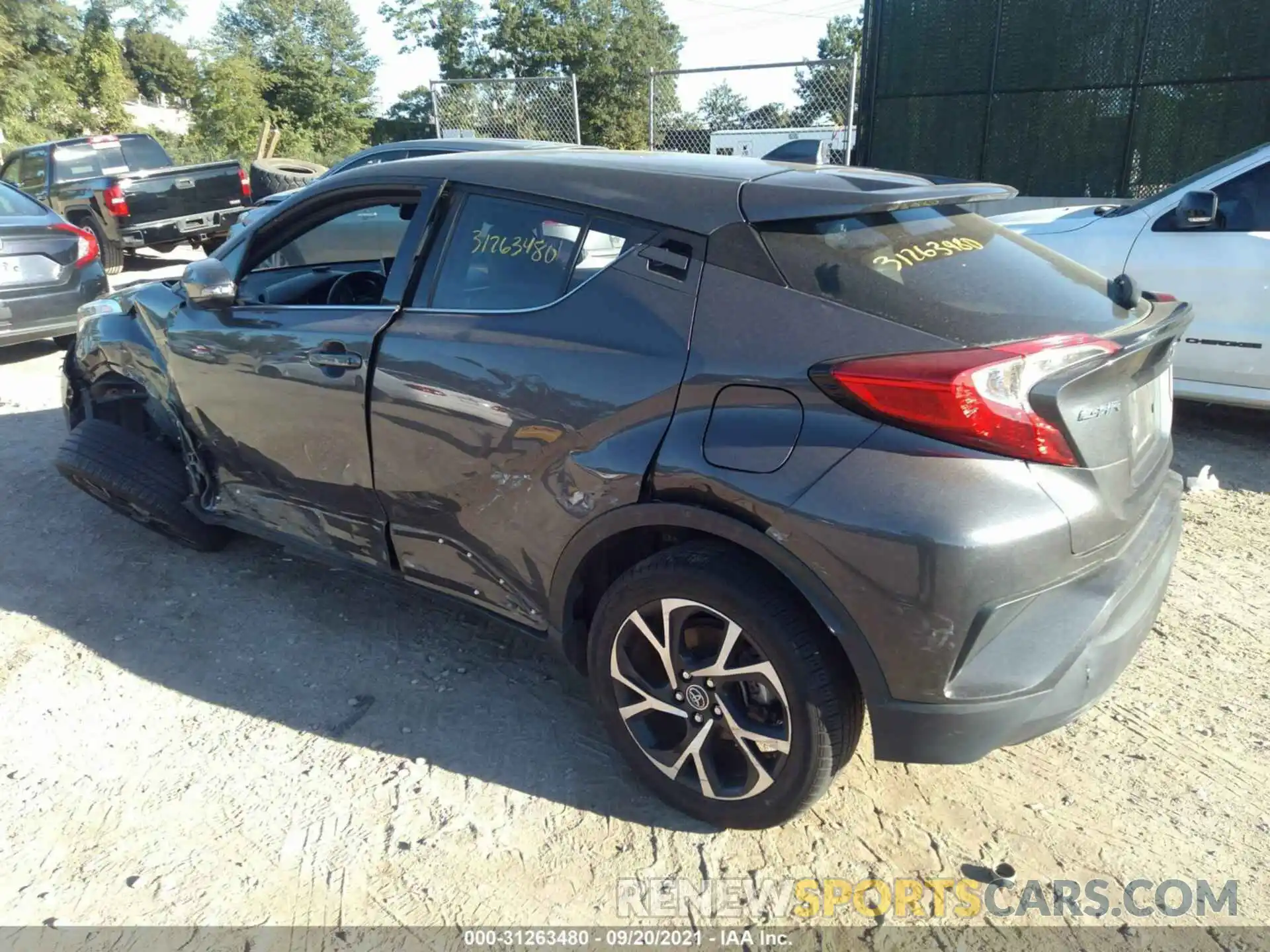 3 Photograph of a damaged car NMTKHMBX1KR085786 TOYOTA C-HR 2019