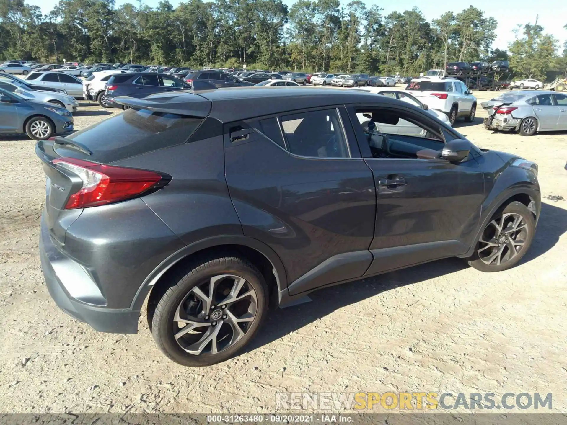 4 Photograph of a damaged car NMTKHMBX1KR085786 TOYOTA C-HR 2019