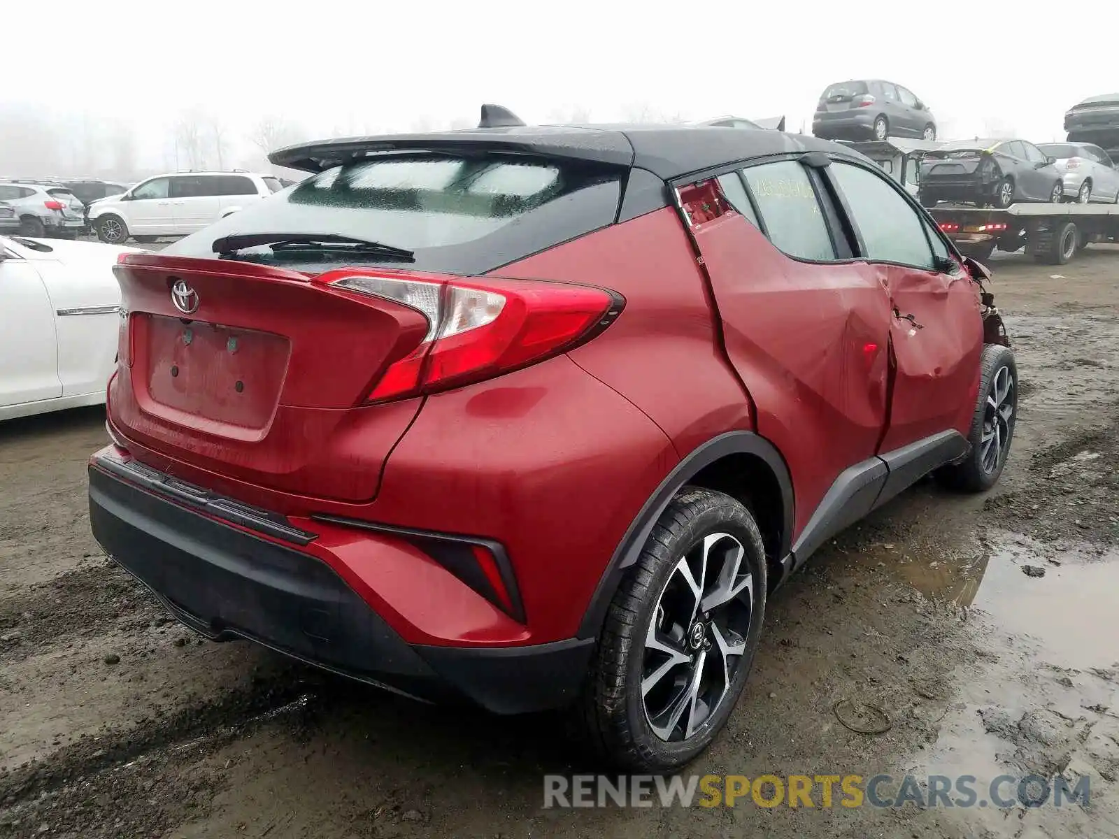 4 Photograph of a damaged car NMTKHMBX1KR087103 TOYOTA C-HR 2019