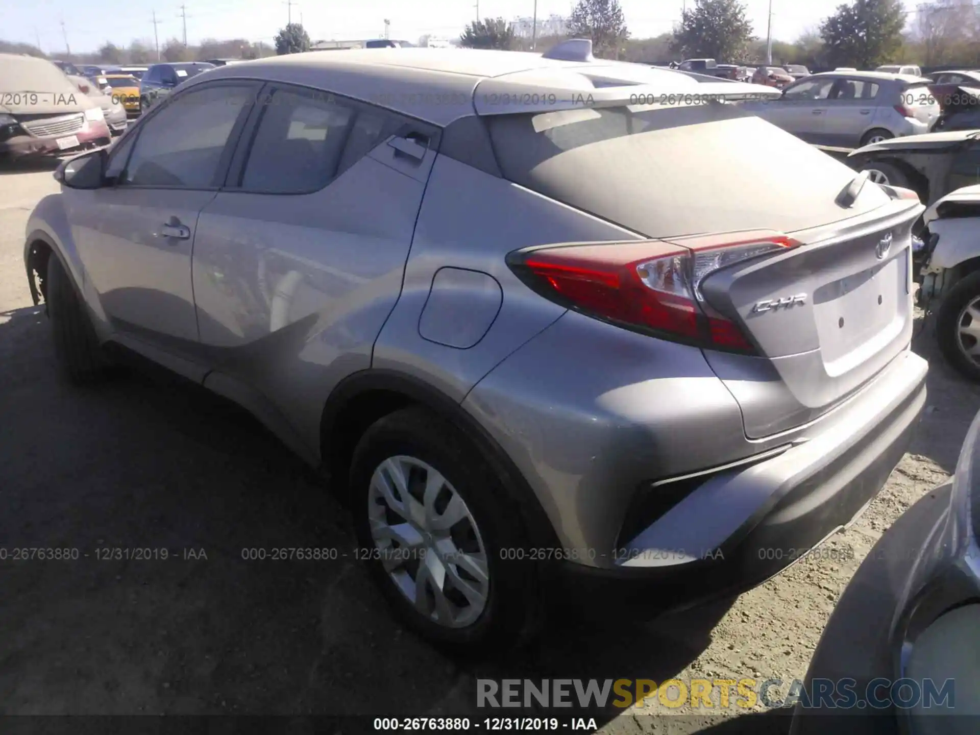 3 Photograph of a damaged car NMTKHMBX1KR087232 TOYOTA C-HR 2019