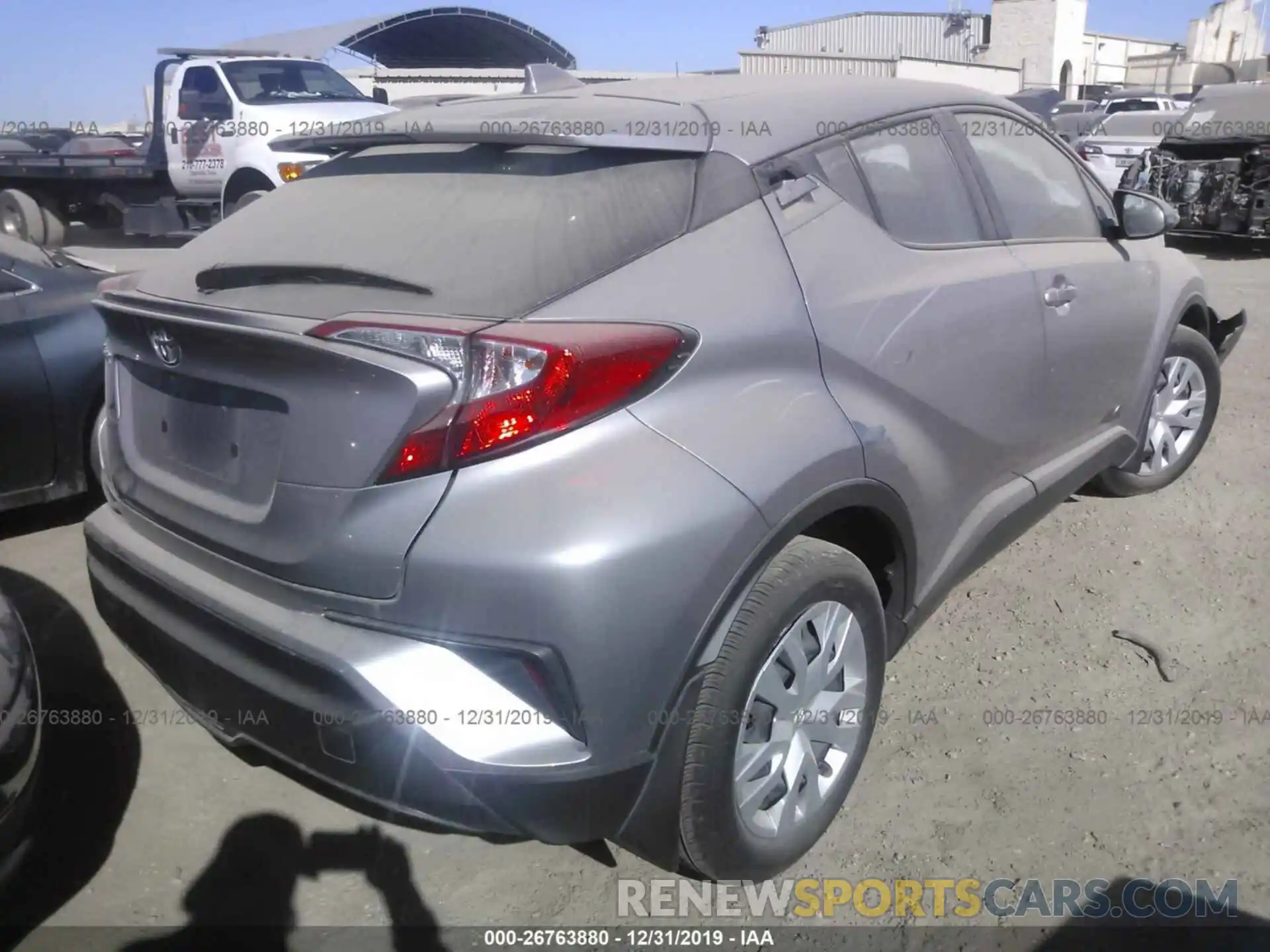 4 Photograph of a damaged car NMTKHMBX1KR087232 TOYOTA C-HR 2019