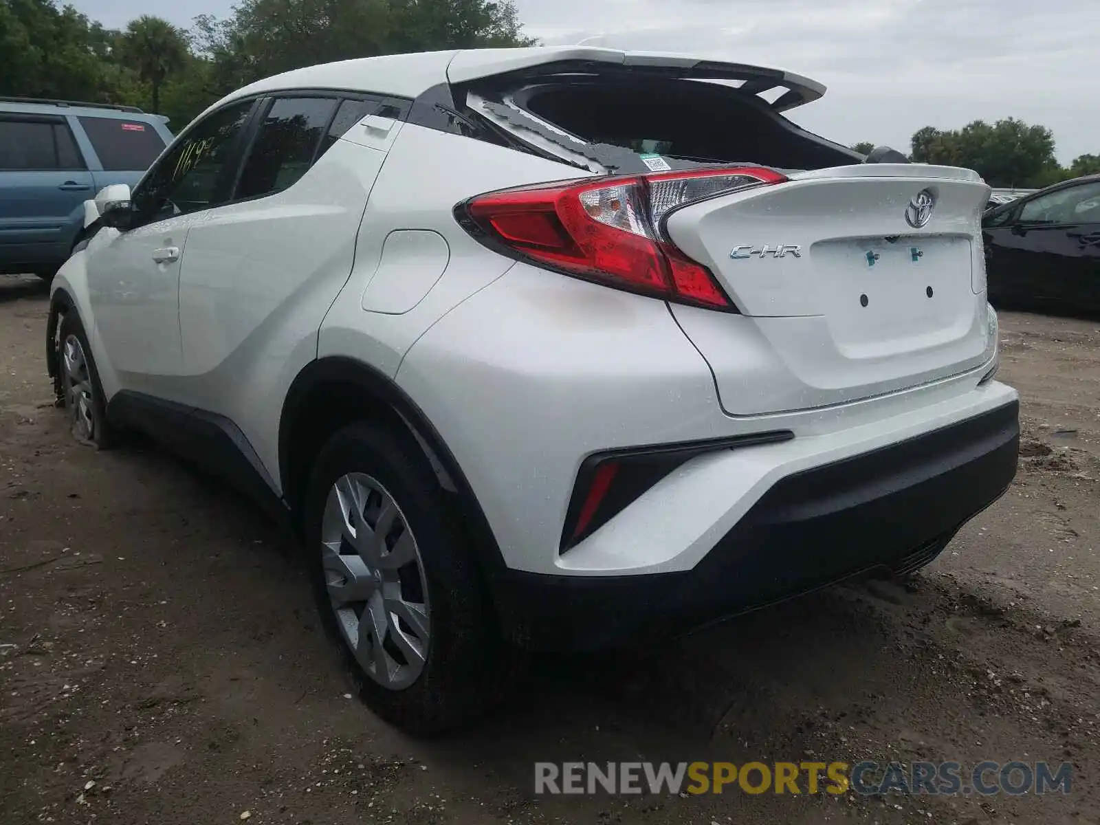 3 Photograph of a damaged car NMTKHMBX1KR087411 TOYOTA C-HR 2019