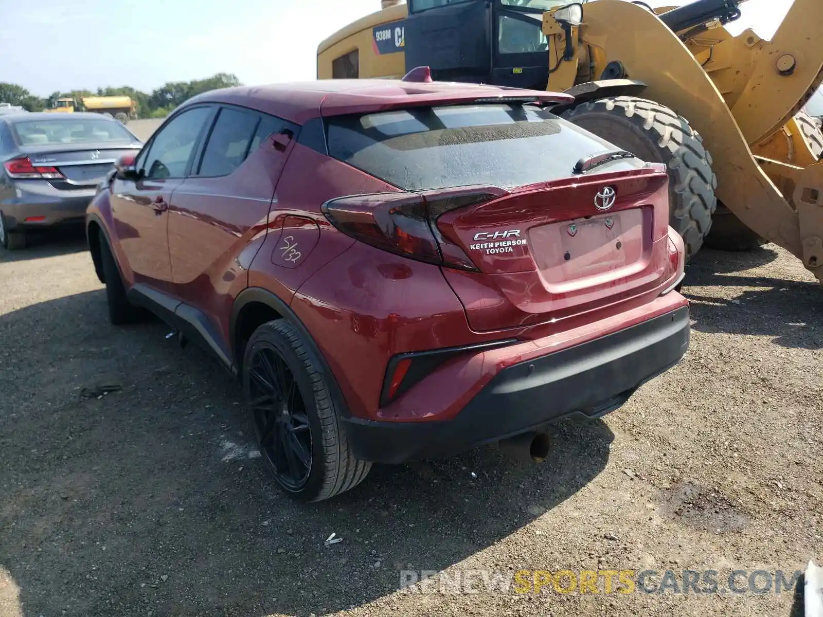 3 Фотография поврежденного автомобиля NMTKHMBX1KR088011 TOYOTA C-HR 2019