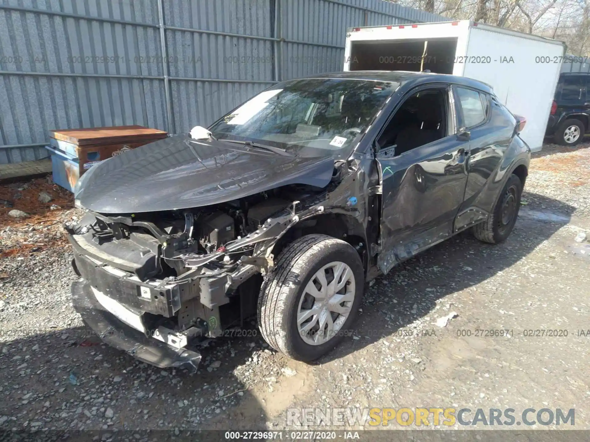 2 Photograph of a damaged car NMTKHMBX1KR088297 TOYOTA C-HR 2019