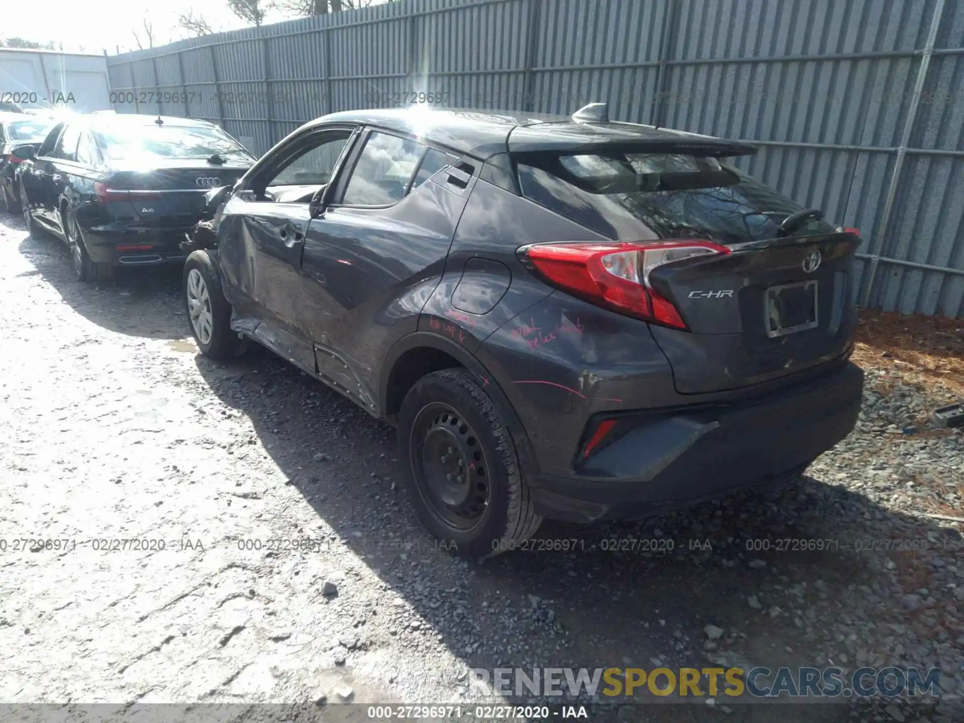 3 Photograph of a damaged car NMTKHMBX1KR088297 TOYOTA C-HR 2019