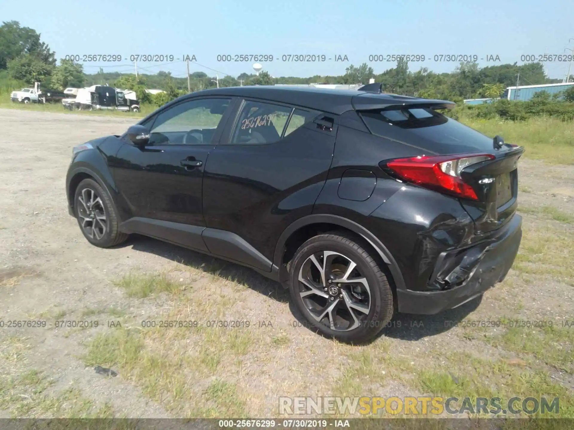 3 Photograph of a damaged car NMTKHMBX1KR088526 TOYOTA C-HR 2019