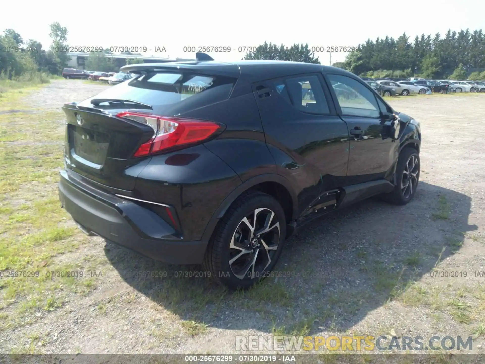 4 Photograph of a damaged car NMTKHMBX1KR088526 TOYOTA C-HR 2019