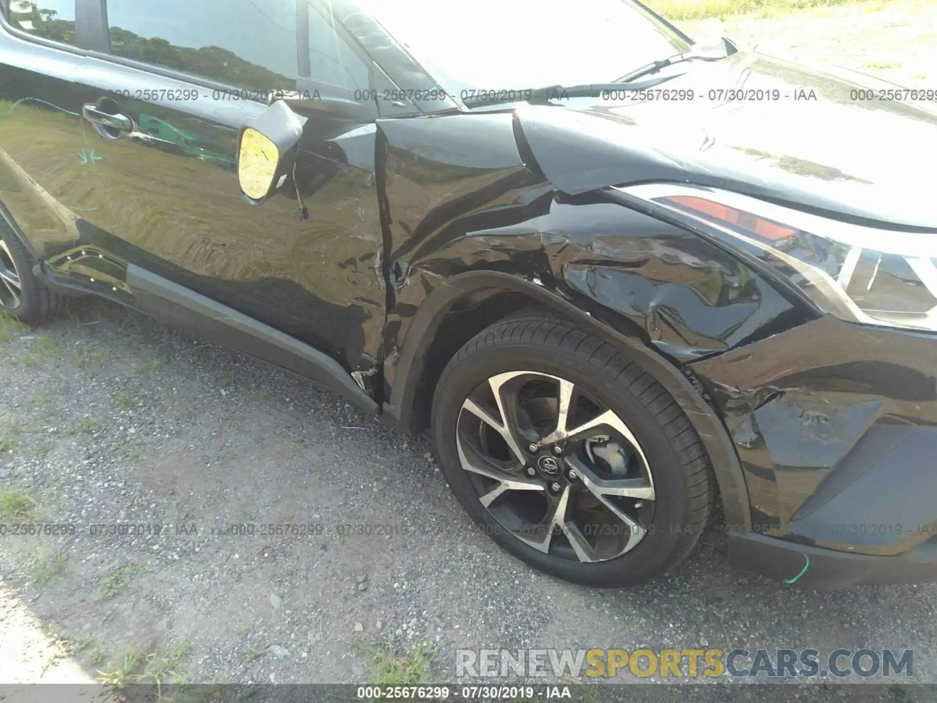 6 Photograph of a damaged car NMTKHMBX1KR088526 TOYOTA C-HR 2019