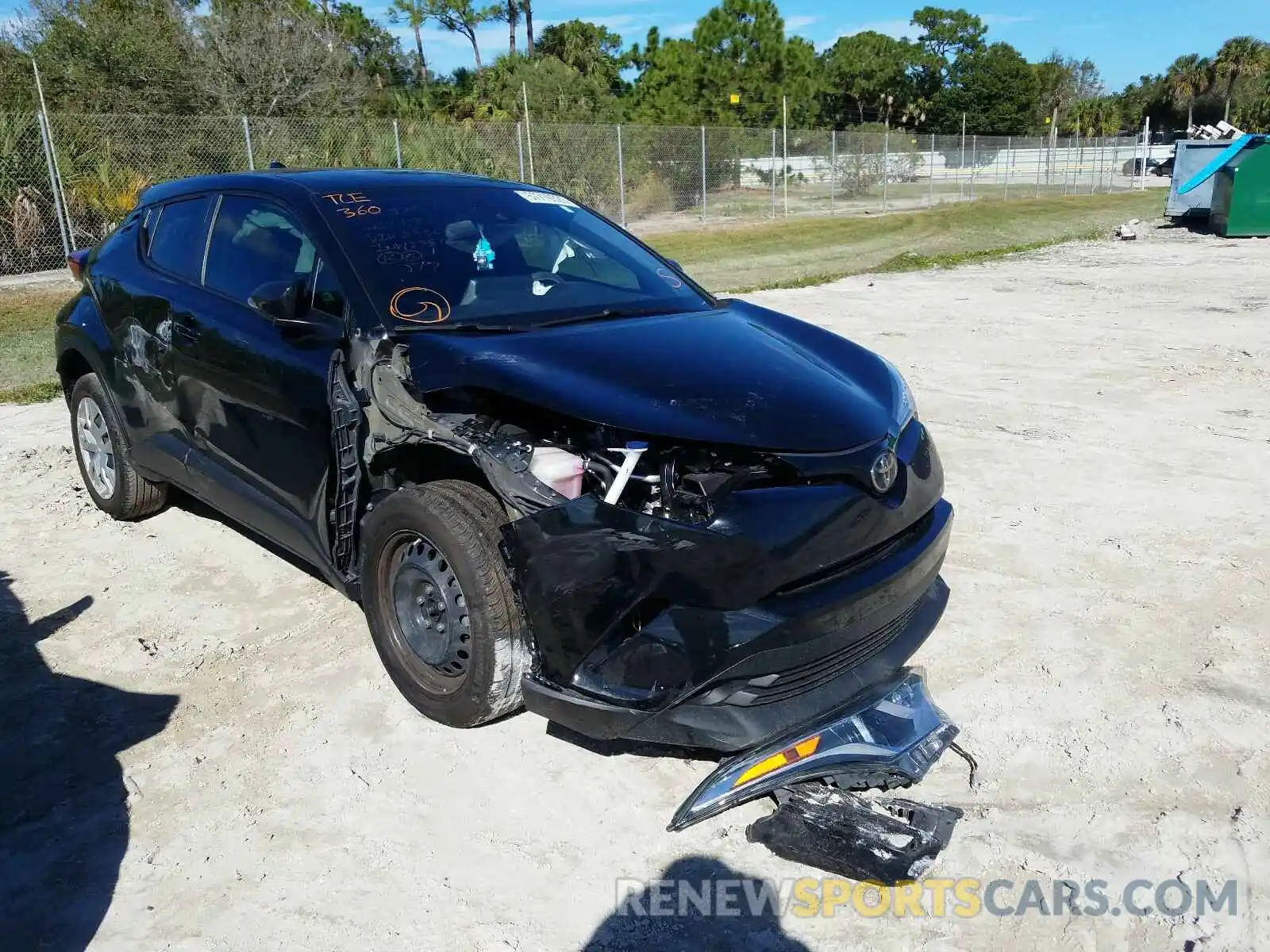 9 Photograph of a damaged car NMTKHMBX1KR088669 TOYOTA C-HR 2019