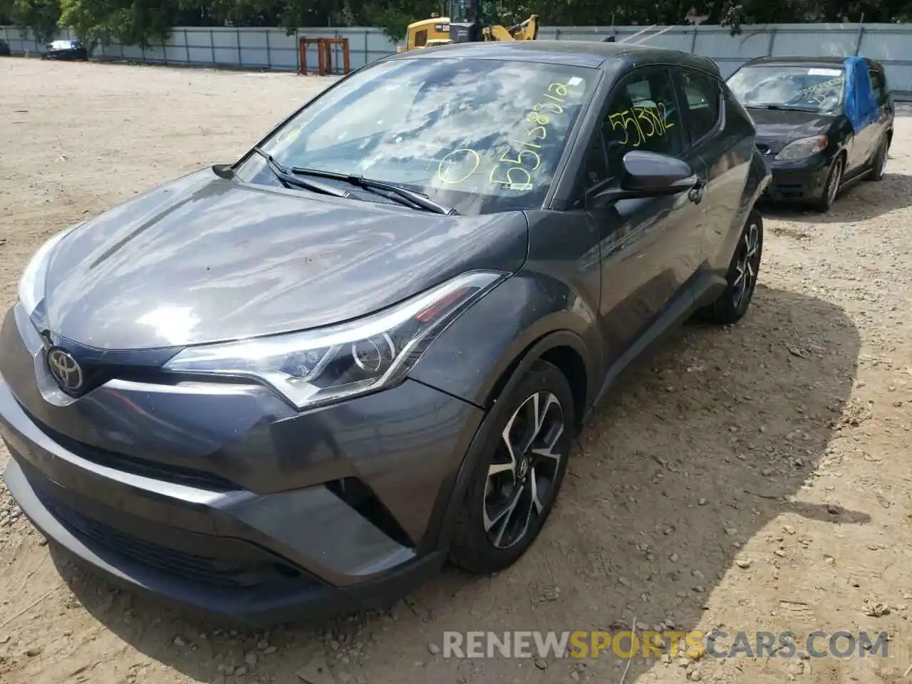 2 Photograph of a damaged car NMTKHMBX1KR090017 TOYOTA C-HR 2019