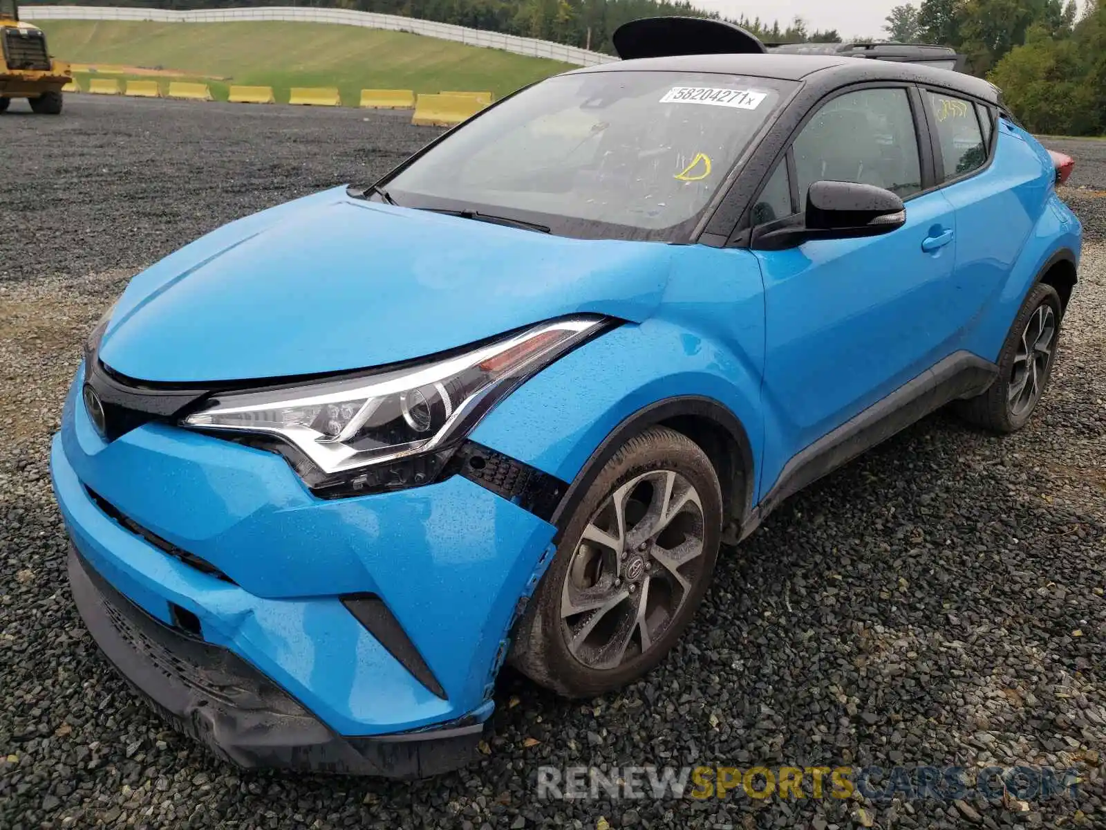 2 Фотография поврежденного автомобиля NMTKHMBX1KR090180 TOYOTA C-HR 2019