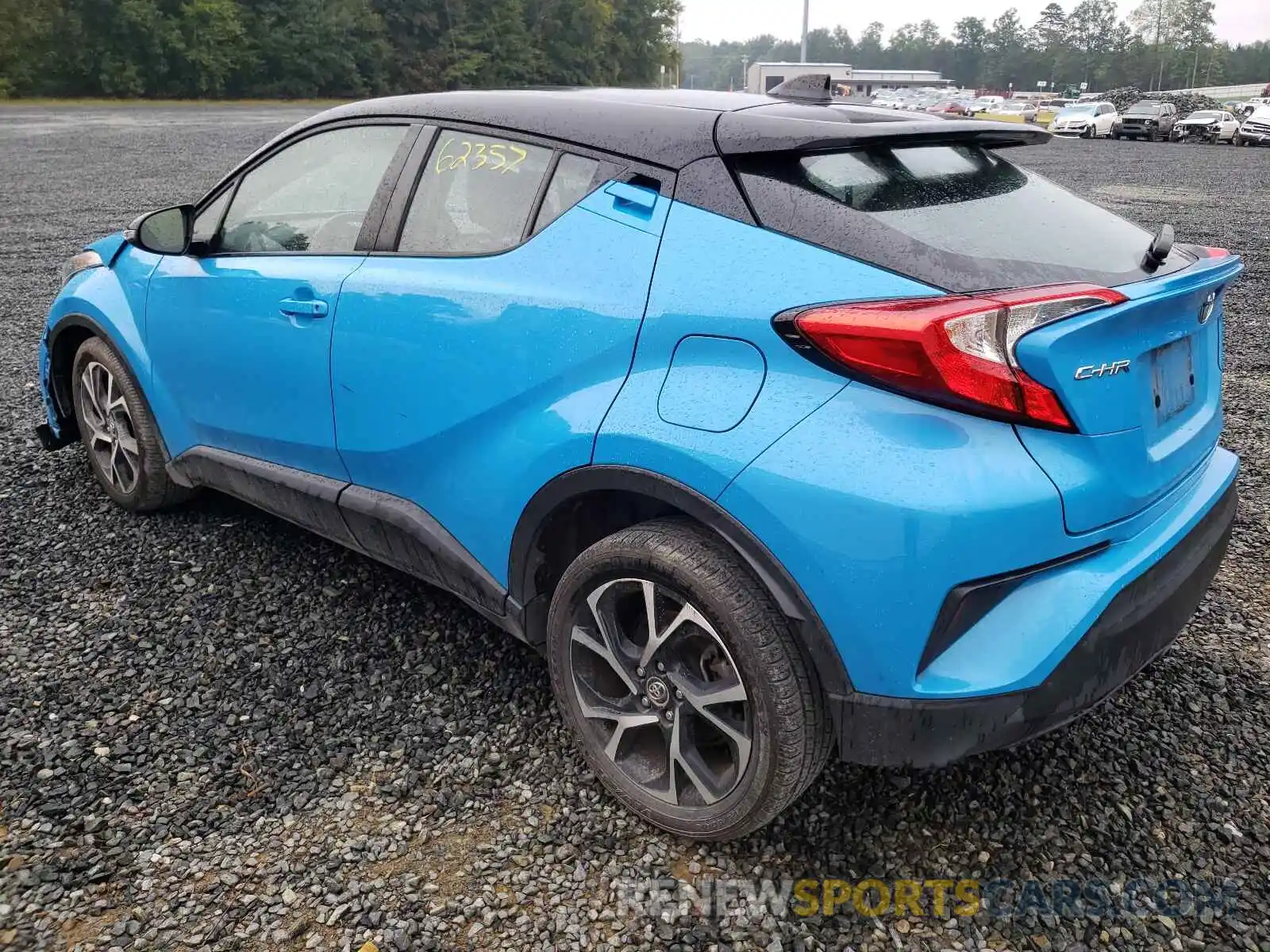 3 Фотография поврежденного автомобиля NMTKHMBX1KR090180 TOYOTA C-HR 2019