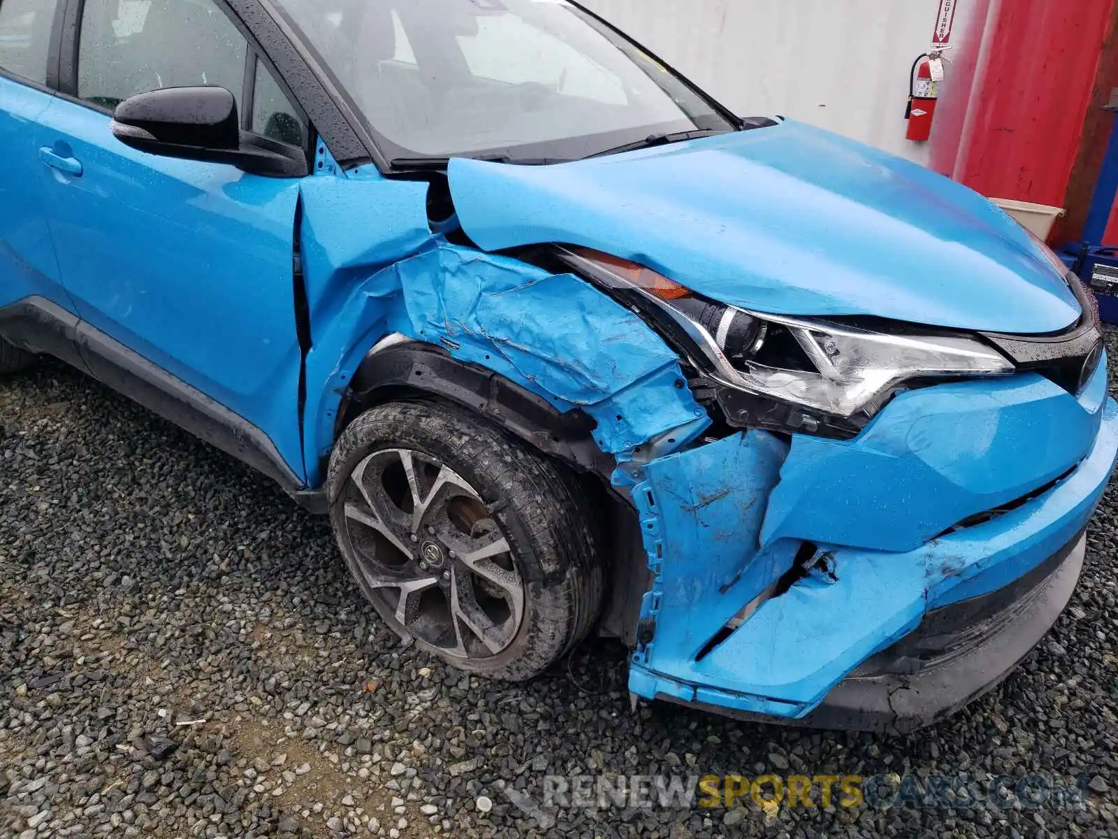 9 Photograph of a damaged car NMTKHMBX1KR090180 TOYOTA C-HR 2019