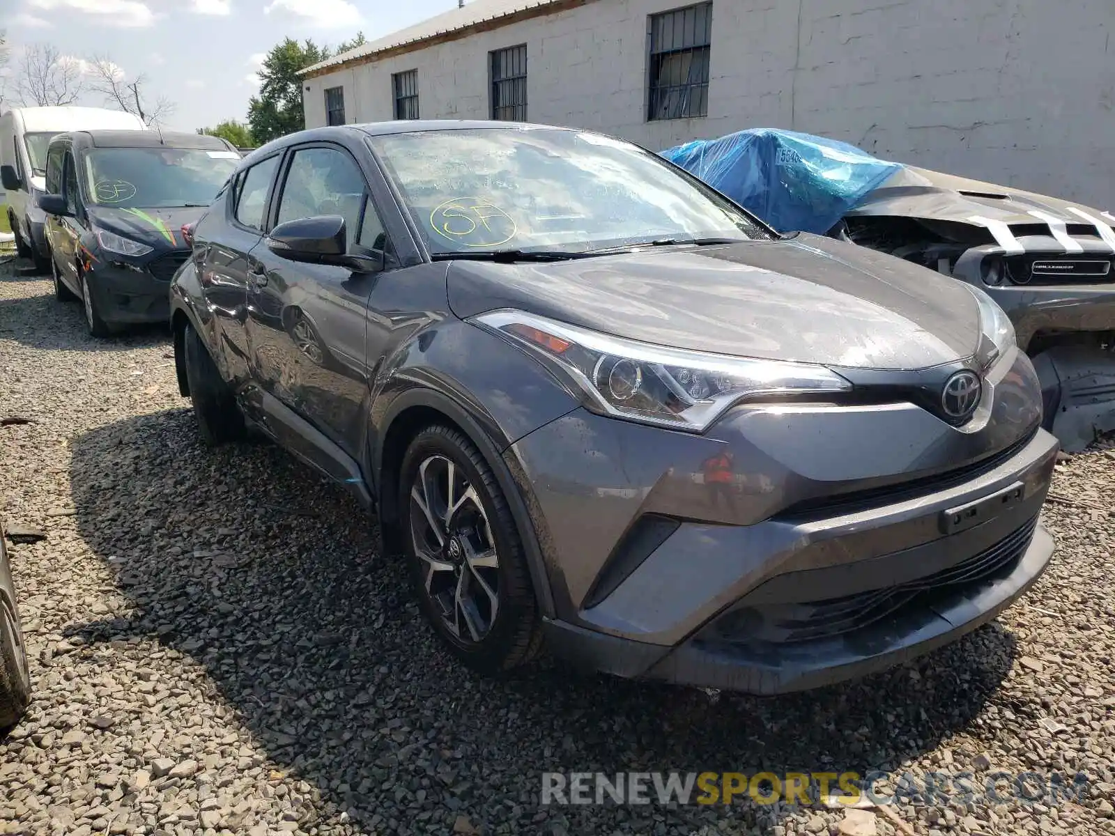 1 Фотография поврежденного автомобиля NMTKHMBX1KR090227 TOYOTA C-HR 2019