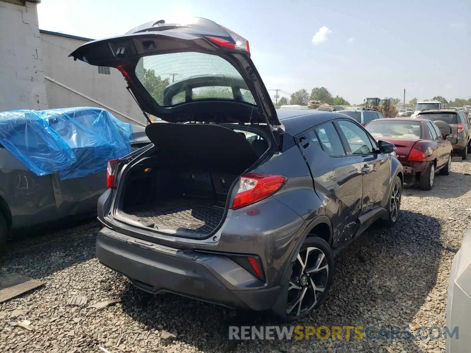 4 Photograph of a damaged car NMTKHMBX1KR090227 TOYOTA C-HR 2019