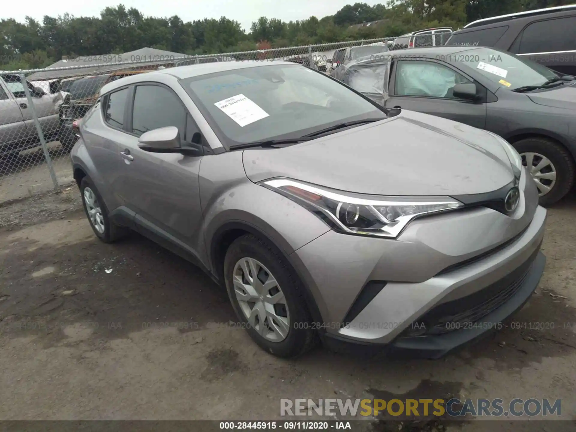 1 Фотография поврежденного автомобиля NMTKHMBX1KR091040 TOYOTA C-HR 2019