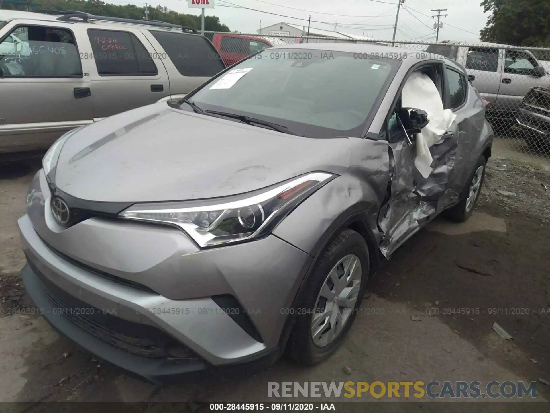 2 Photograph of a damaged car NMTKHMBX1KR091040 TOYOTA C-HR 2019