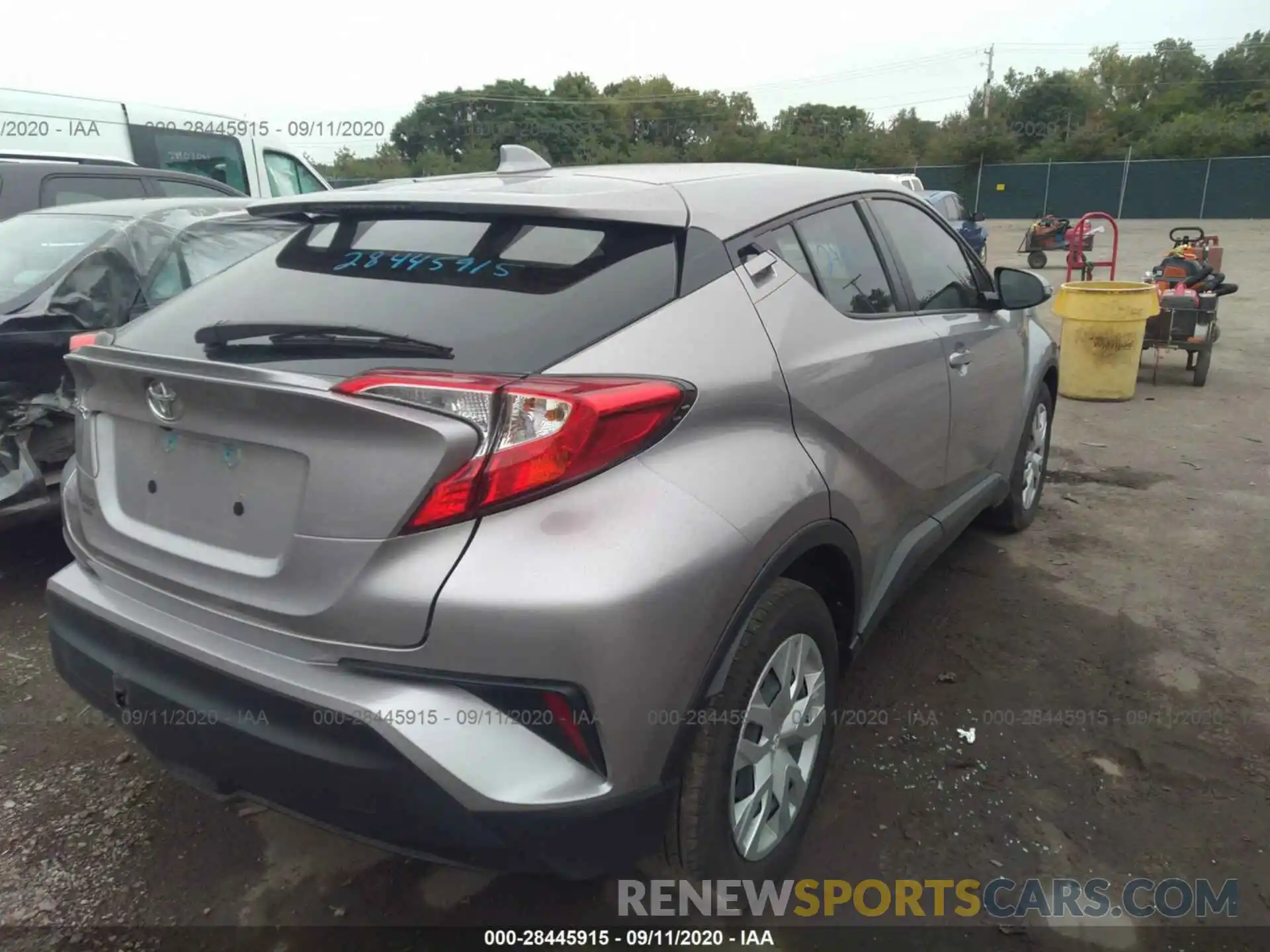 4 Photograph of a damaged car NMTKHMBX1KR091040 TOYOTA C-HR 2019