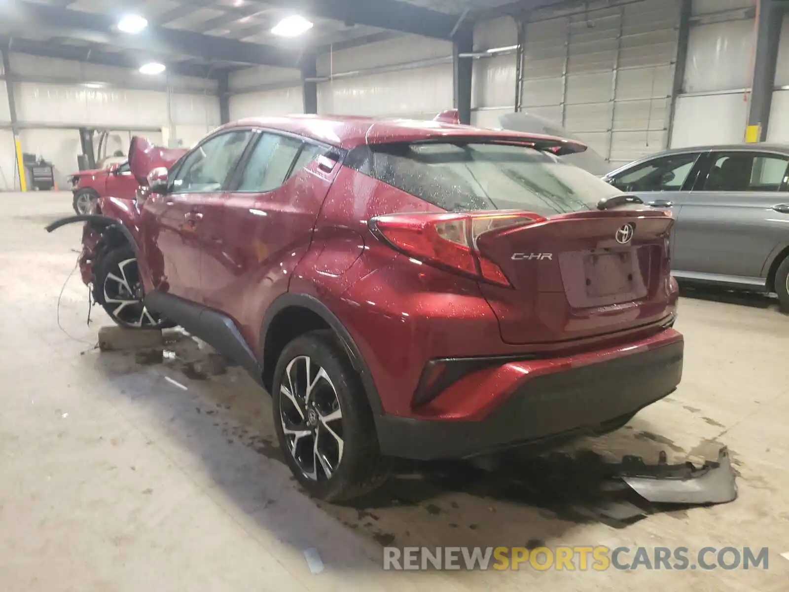 3 Photograph of a damaged car NMTKHMBX1KR091684 TOYOTA C-HR 2019