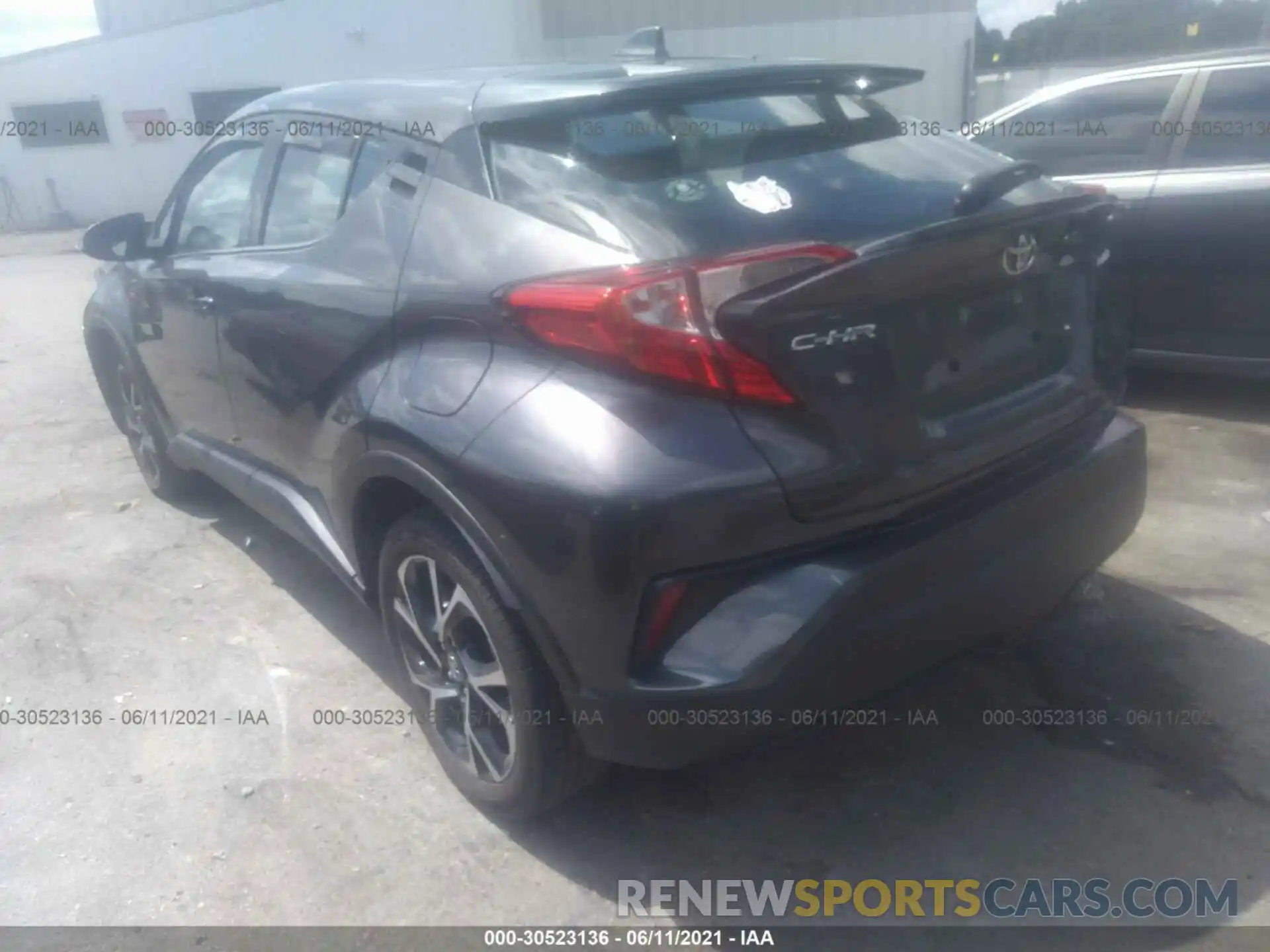 3 Photograph of a damaged car NMTKHMBX1KR091782 TOYOTA C-HR 2019