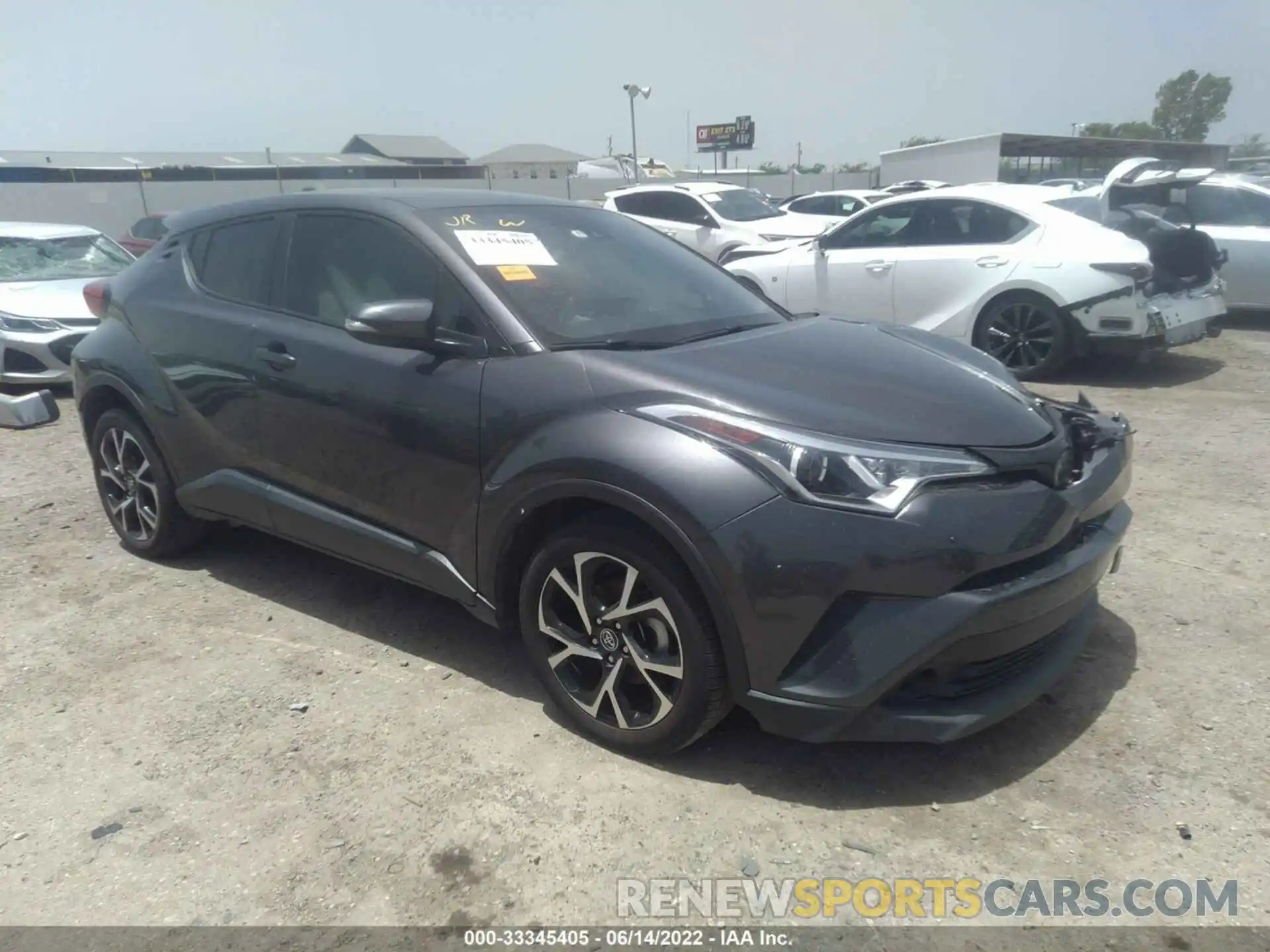 1 Photograph of a damaged car NMTKHMBX1KR091913 TOYOTA C-HR 2019