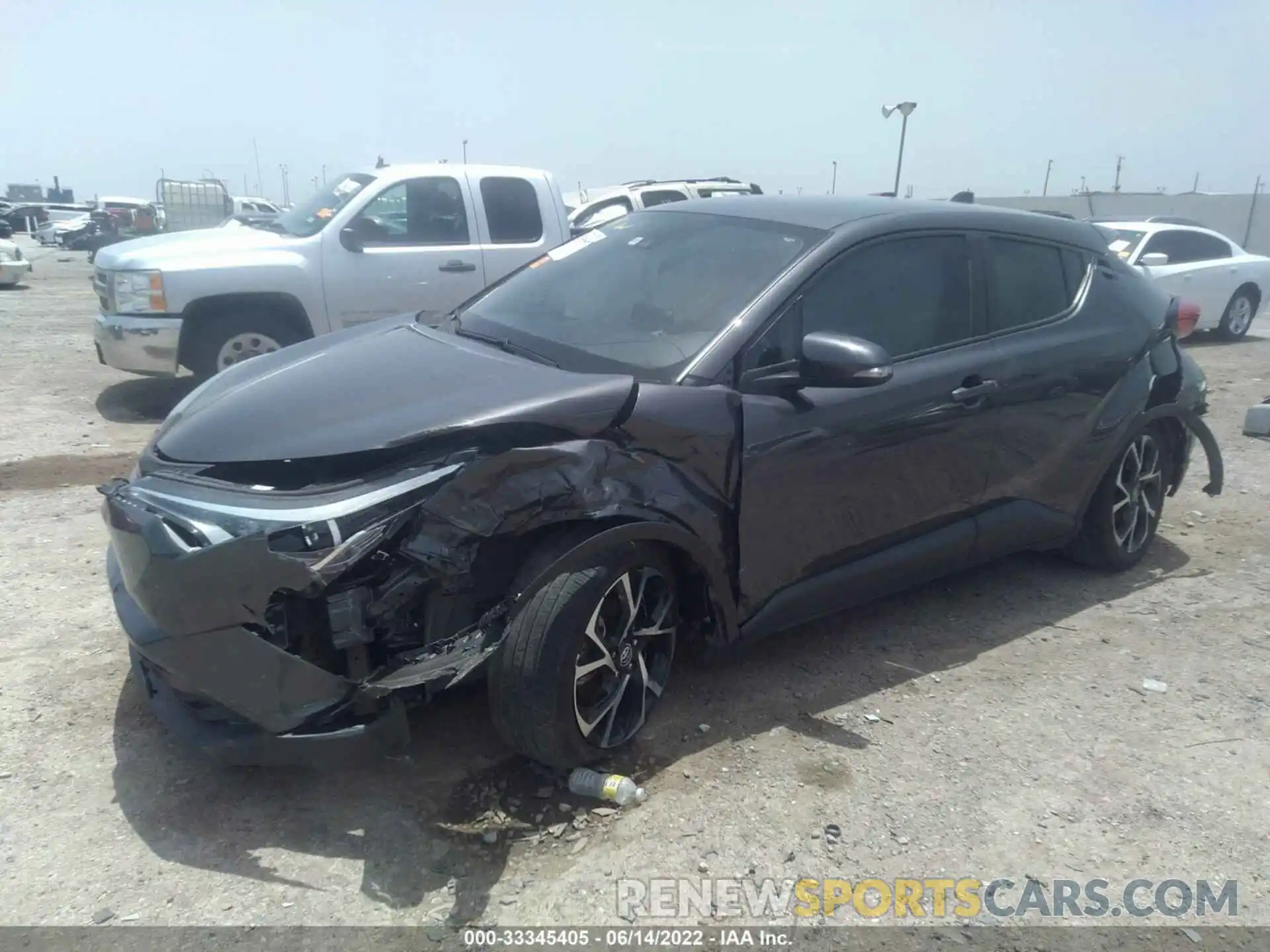 2 Photograph of a damaged car NMTKHMBX1KR091913 TOYOTA C-HR 2019