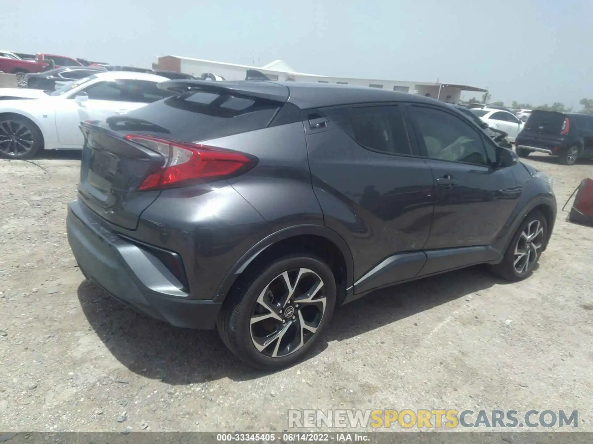 4 Photograph of a damaged car NMTKHMBX1KR091913 TOYOTA C-HR 2019