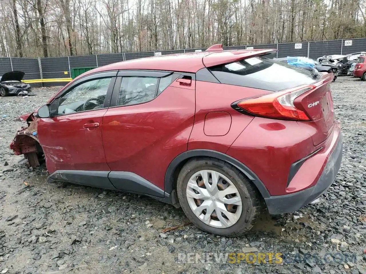 2 Photograph of a damaged car NMTKHMBX1KR092088 TOYOTA C-HR 2019