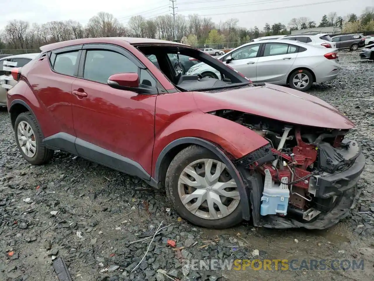 4 Photograph of a damaged car NMTKHMBX1KR092088 TOYOTA C-HR 2019