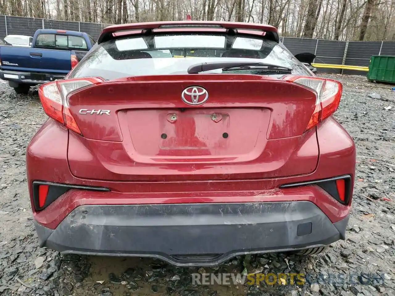 6 Photograph of a damaged car NMTKHMBX1KR092088 TOYOTA C-HR 2019