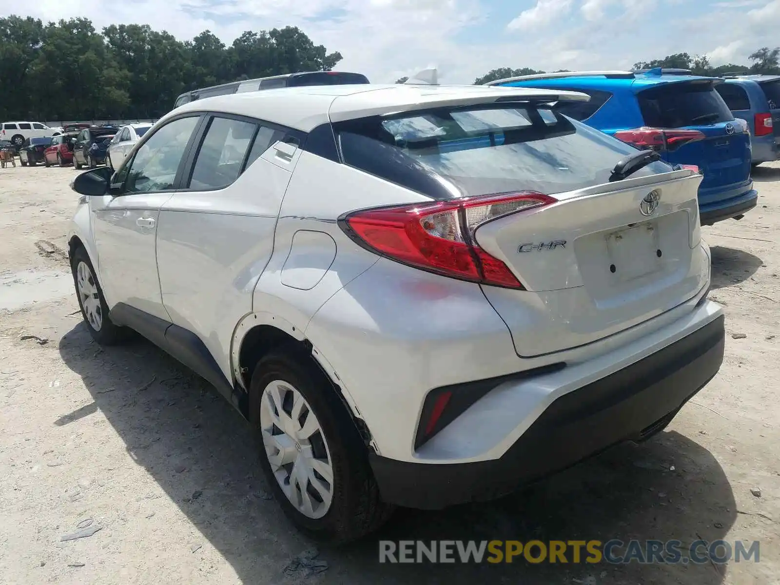 3 Photograph of a damaged car NMTKHMBX1KR093077 TOYOTA C-HR 2019