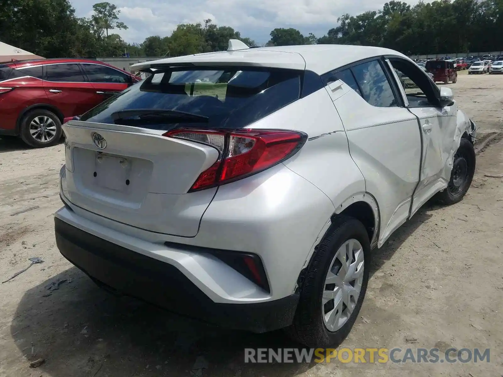 4 Photograph of a damaged car NMTKHMBX1KR093077 TOYOTA C-HR 2019