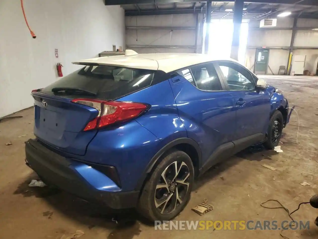 4 Photograph of a damaged car NMTKHMBX1KR094889 TOYOTA C-HR 2019